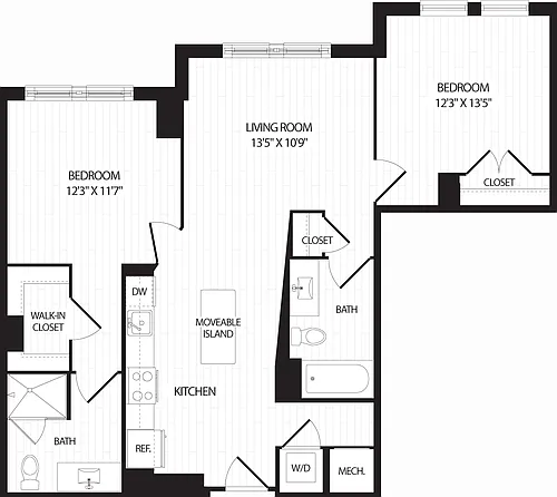 Floor plan B7
