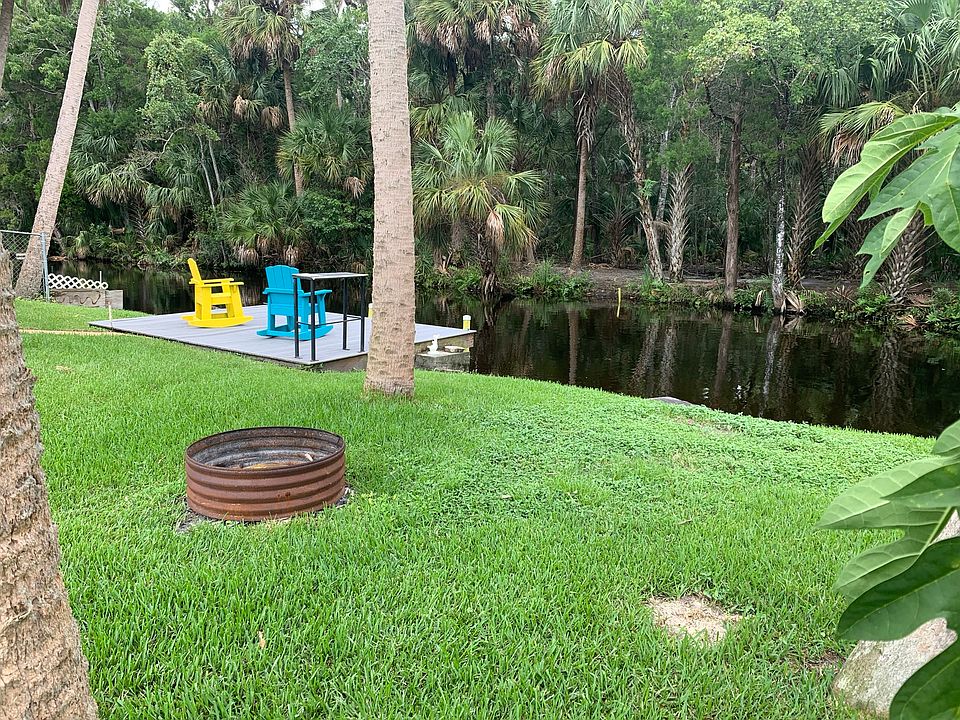 Fire Pit near canal.