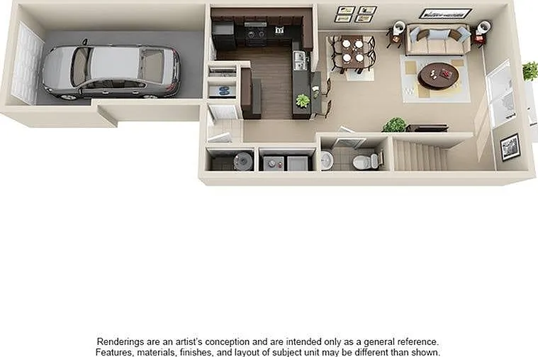 2 Bedroom | 2.5 Bath | 1230 SF 2 Bedroom | 2.5 Bath | 1230 SF