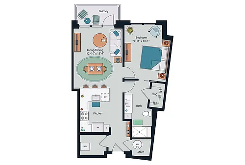 Floor plan A9