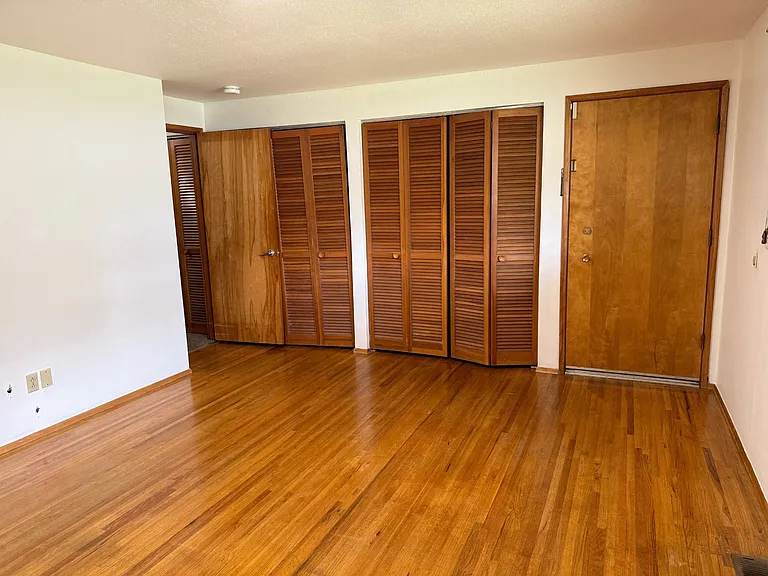Master bedroom with double closets and en suite full bath