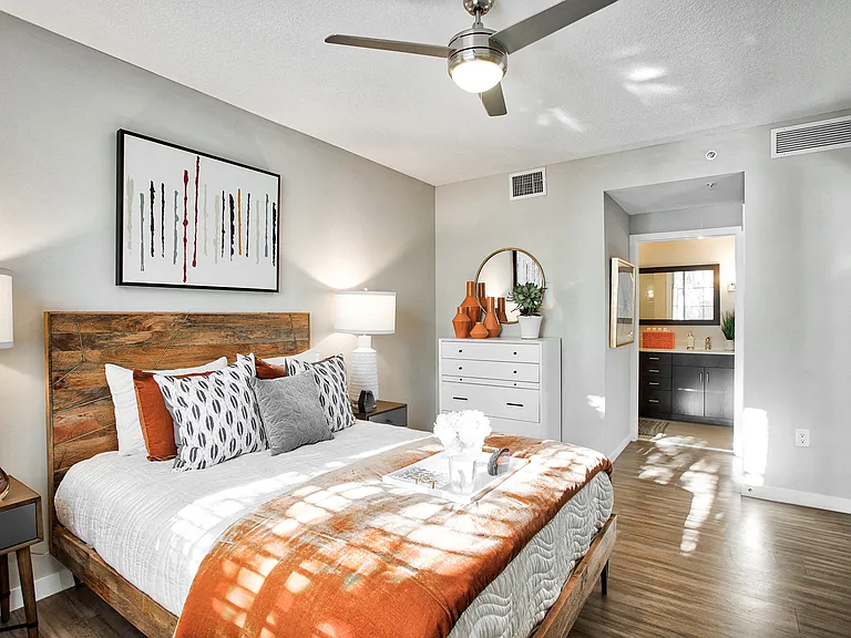 Ceiling fans in every bedroom