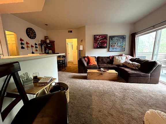 Lvingroom with walkout Patio balcony.
