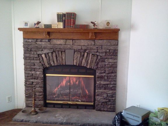 Wood Burning Fireplace