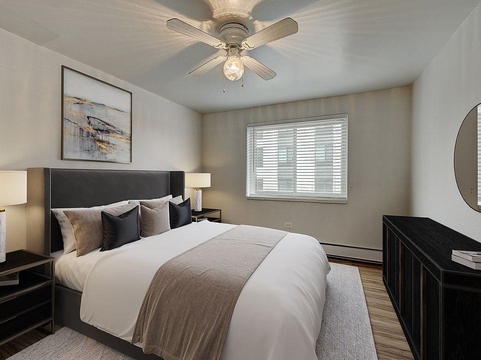 Bedroom, unit not furnished