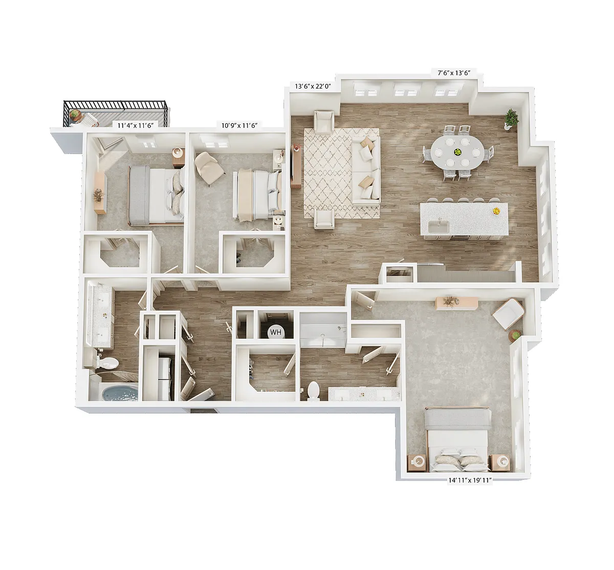 Floor plan C23