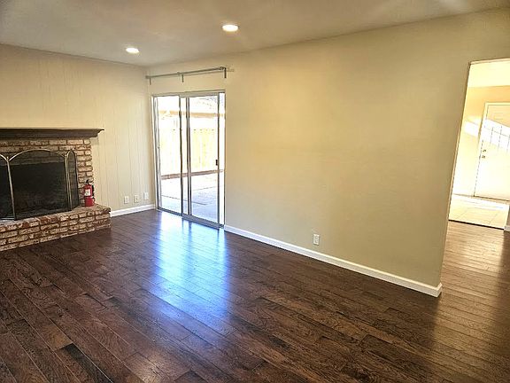 Living room, opens to the backyard.