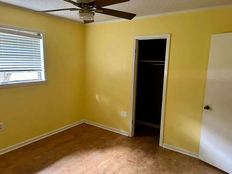 Bedroom 1 with walk in closet