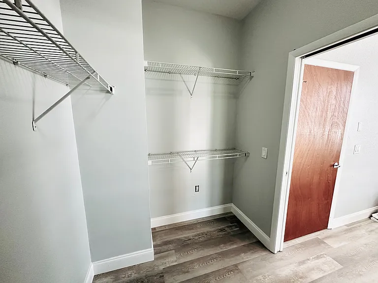 Upstairs Master Bed Walk In Closet