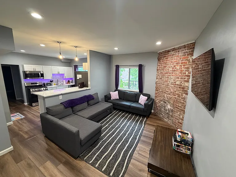 Exposed Brick - Available in Select Apartments