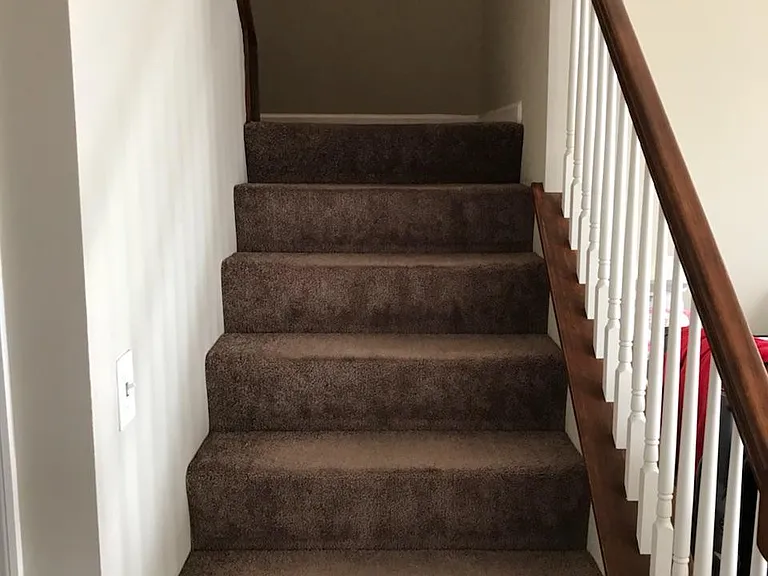 stairway from first floor to second floor