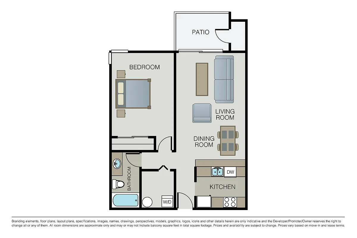 Floor plan Plan 1A