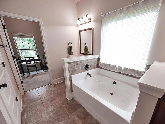 master bathroom and walk-in closet