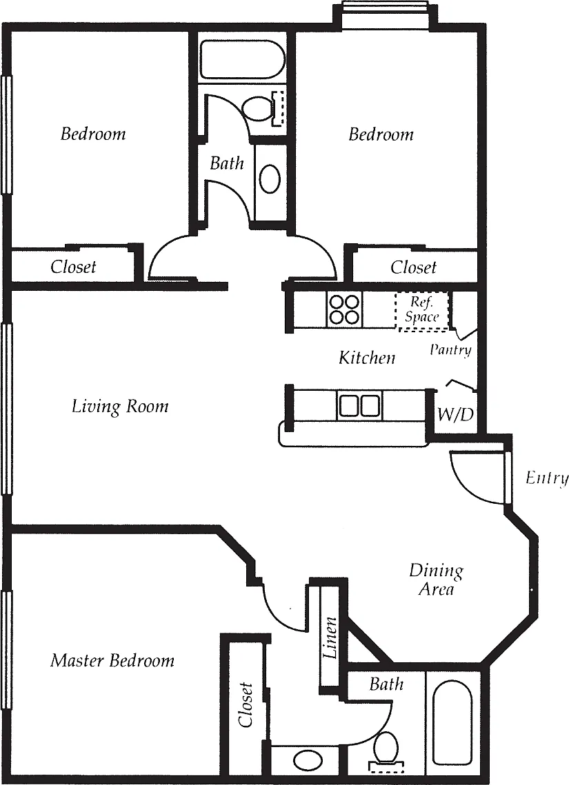 Floor plan San Joaquin