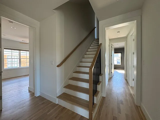stairs from hallway to 3rd floor bedroom