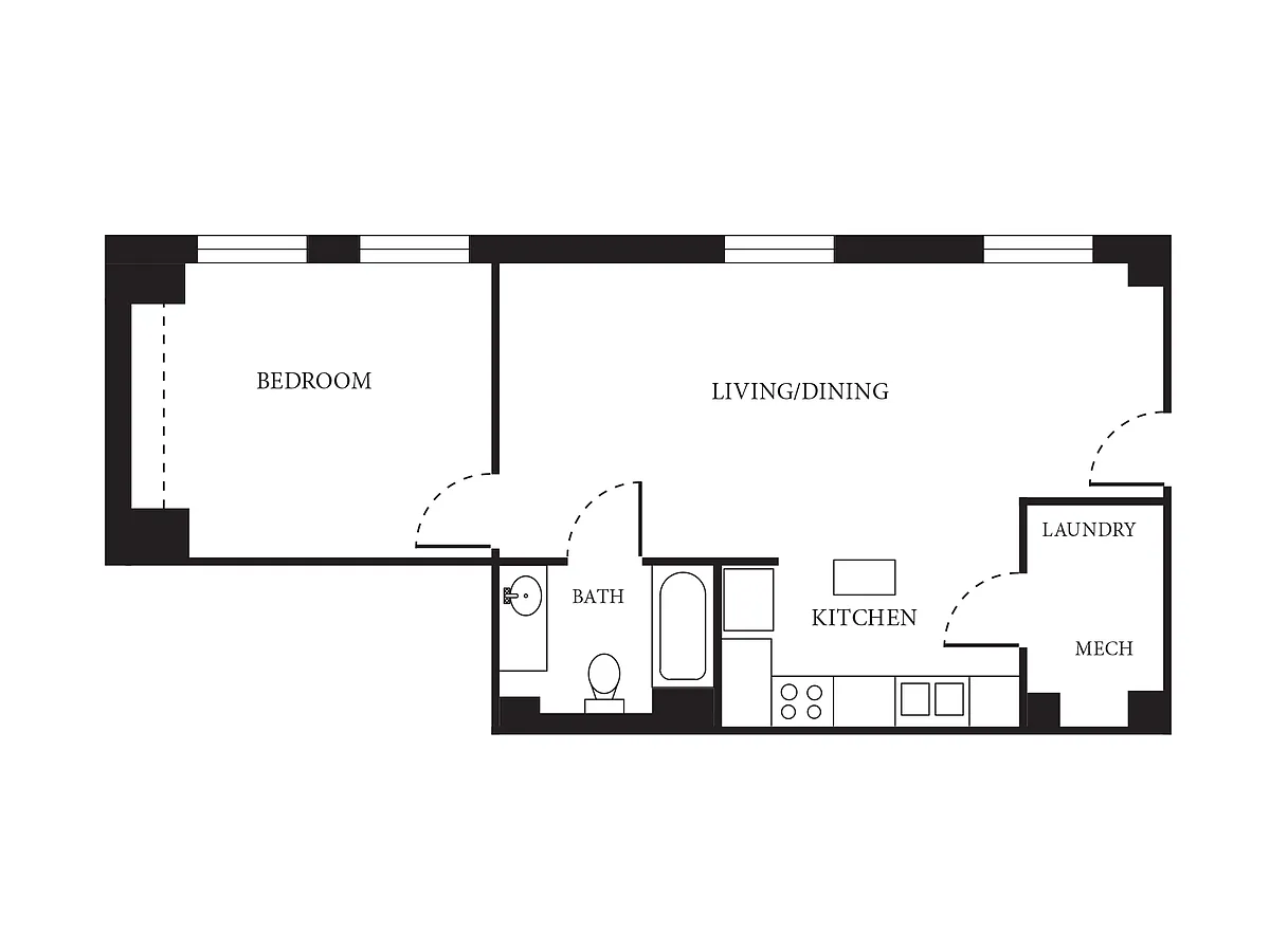 Floor plan Mural Suite
