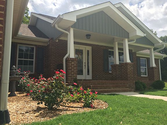 Front entrance & rose garden