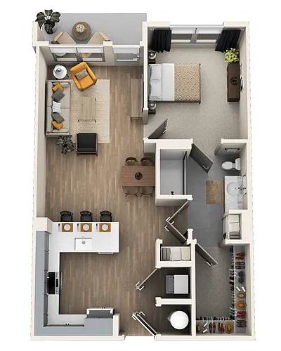 Floor plan A1a