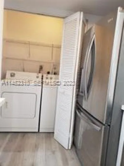 Laundry closet