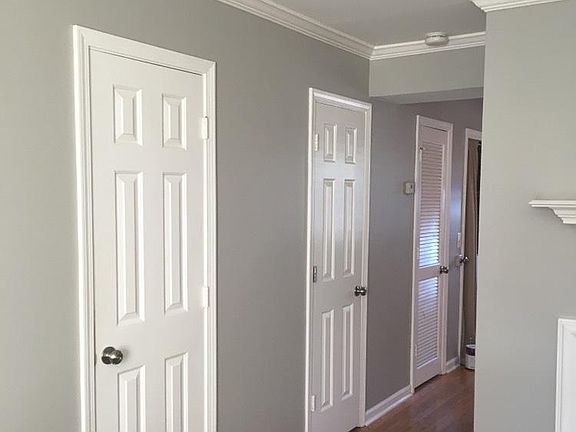 downstairs hall new paint