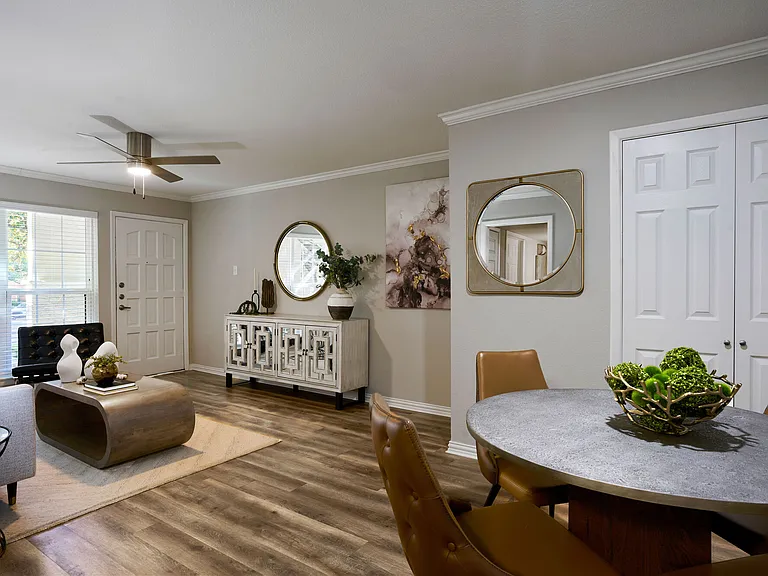 Light filled living area