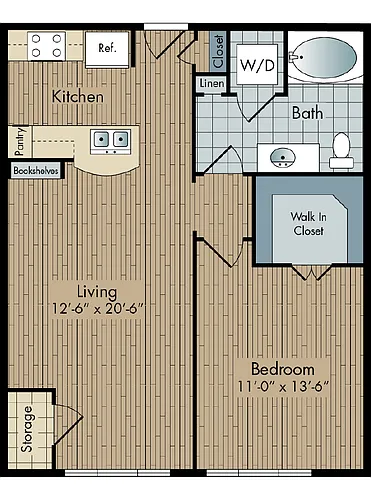 Floor plan A1s