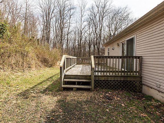 Back Deck and rear of house