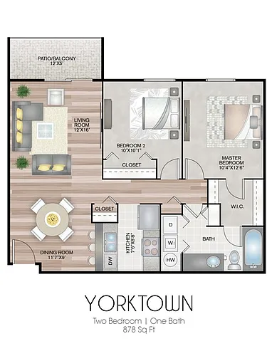 Floor plan Yorktown - Premium Plus