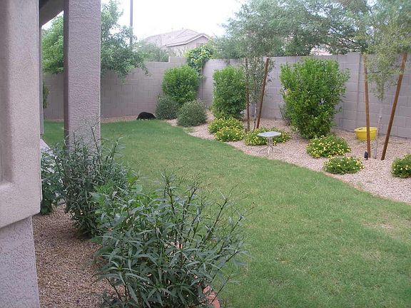 professionally lanscaped,fully automated watering front