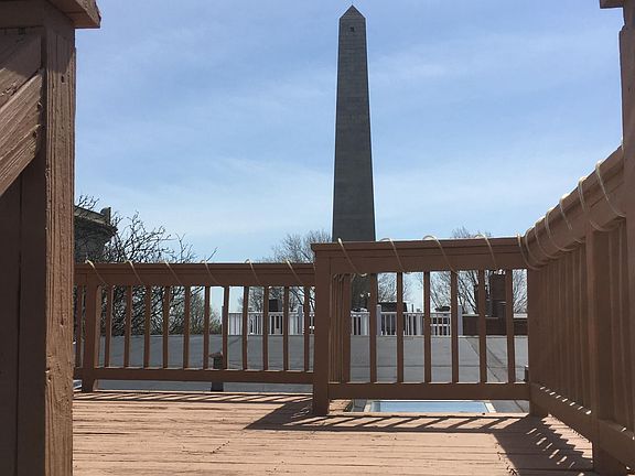 Monument views from top roof deck.