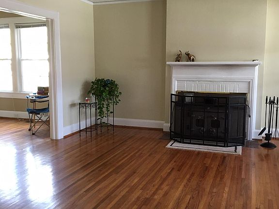 Wood Burning Fireplace in Living Room