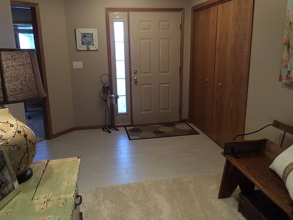 Front door and foyer