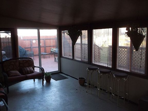 Enclosed patio
