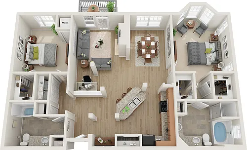 Floor plan Burgess