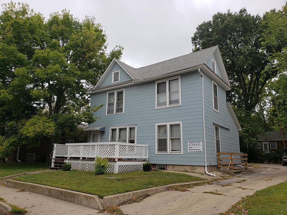 front of the house