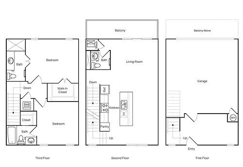 Floor plan Moser N: Knox