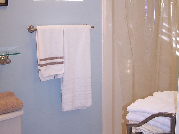 1 bath, shower is now tile