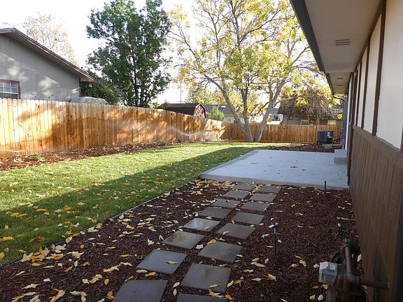 Fenced "private" backyard.