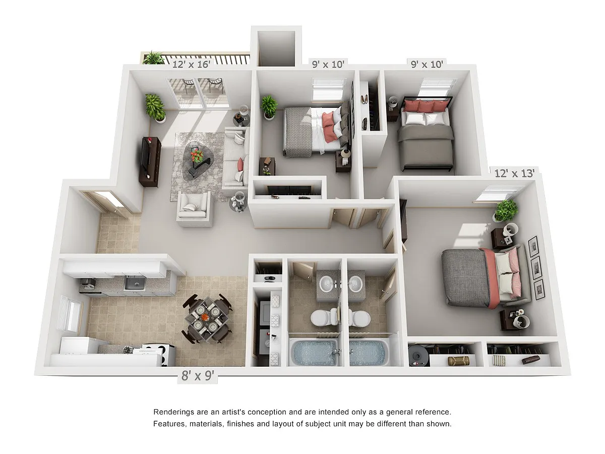Floor plan C1
