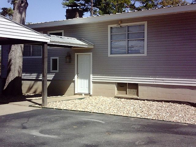 Entrance to house