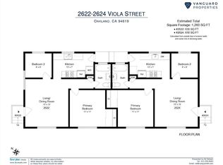 2622-2624 Viola St, Oakland, CA