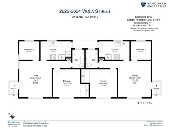 2622-2624 Viola St, Oakland, CA 94619