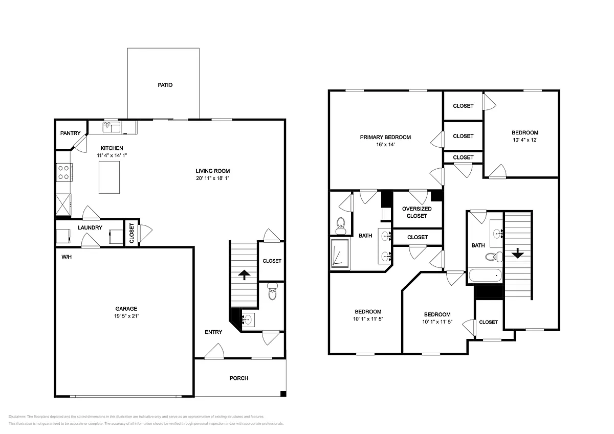 Floor plan Plan 4