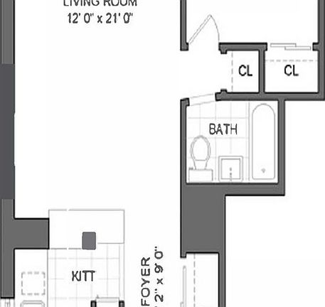 2nd image of 160 E 27th St APT 2F