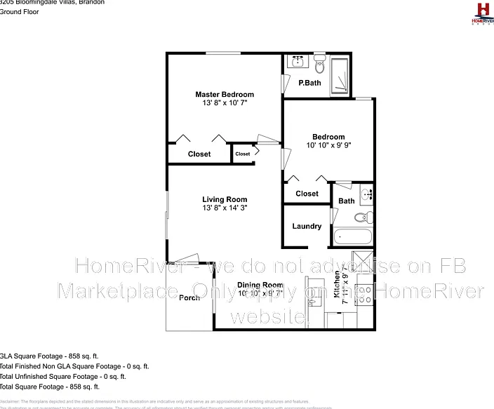 2 bed, 2.0 bath, 864 sqft, $1,395 — Photo 4