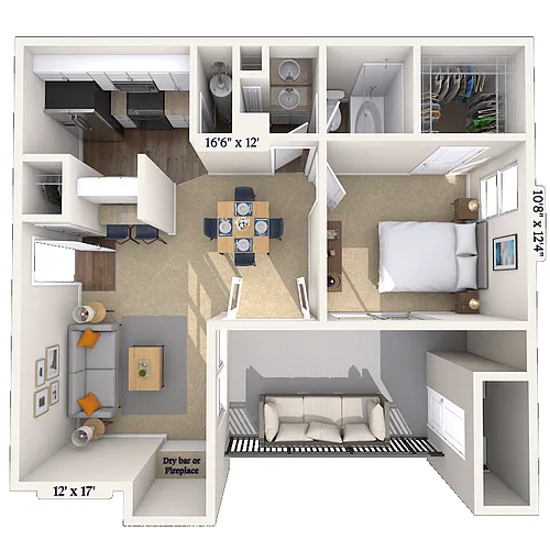 Floor plan Beaumont