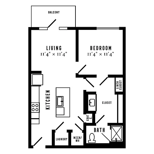 Floor plan A1