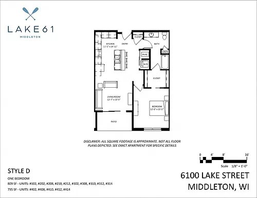 Floor plan Style D