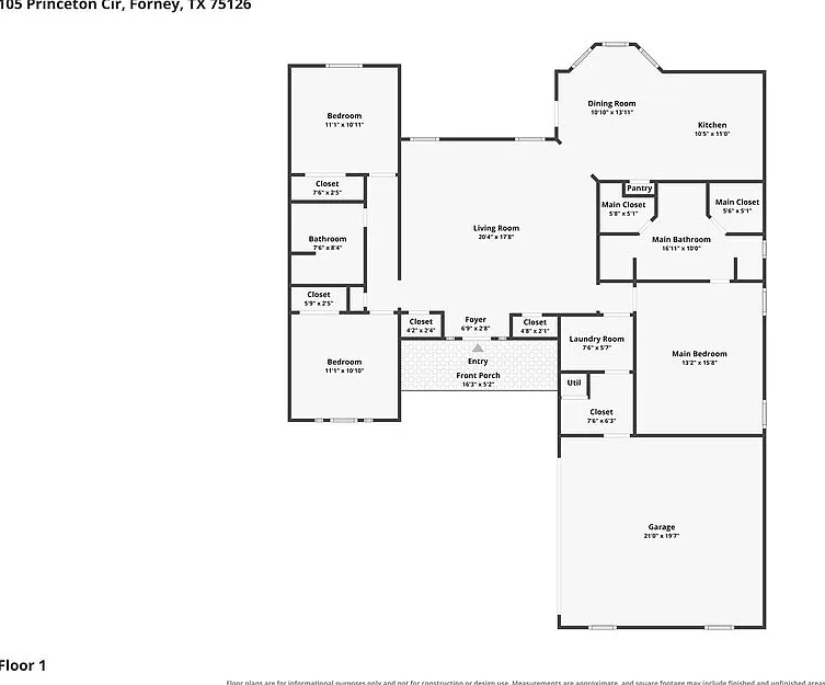 3 bed, 2.0 bath, 1490 sqft, $1,850 — Photo 2