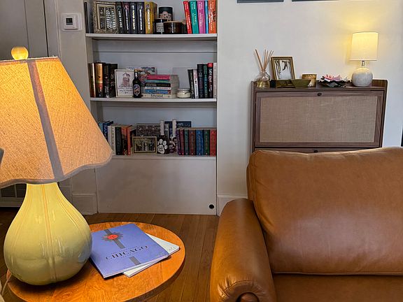 Living Room Built in Bookcase